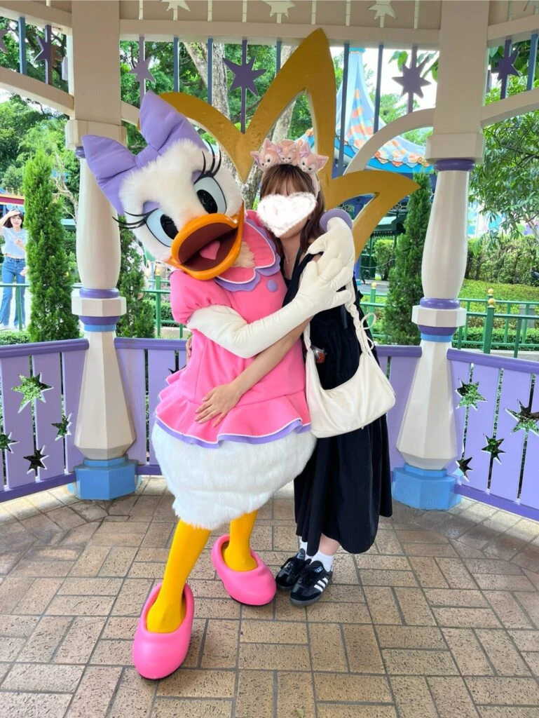香港ディズニー グリーティング デイジー