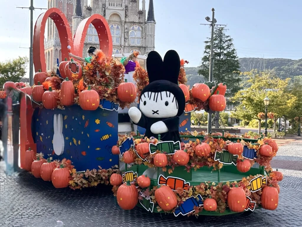 ハウステンボスのハロウィンイベント「ミッフィー&フレンズ ハロウィンパーティーパレード」3