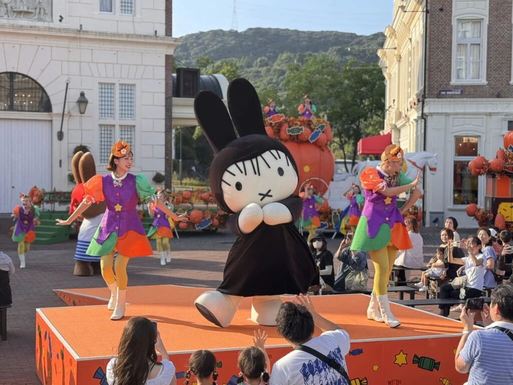 ハウステンボスのハロウィンイベント「ミッフィー&フレンズ ハロウィンパーティーパレード」5