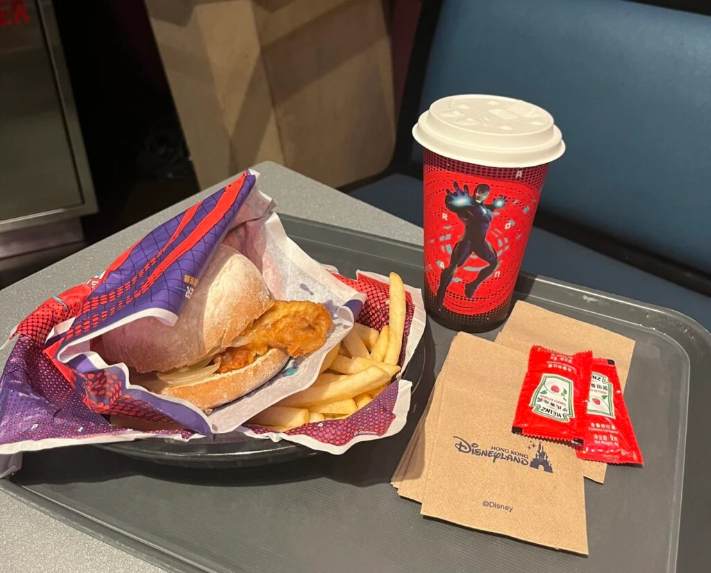 香港ディズニーグルメ ハンバーガー