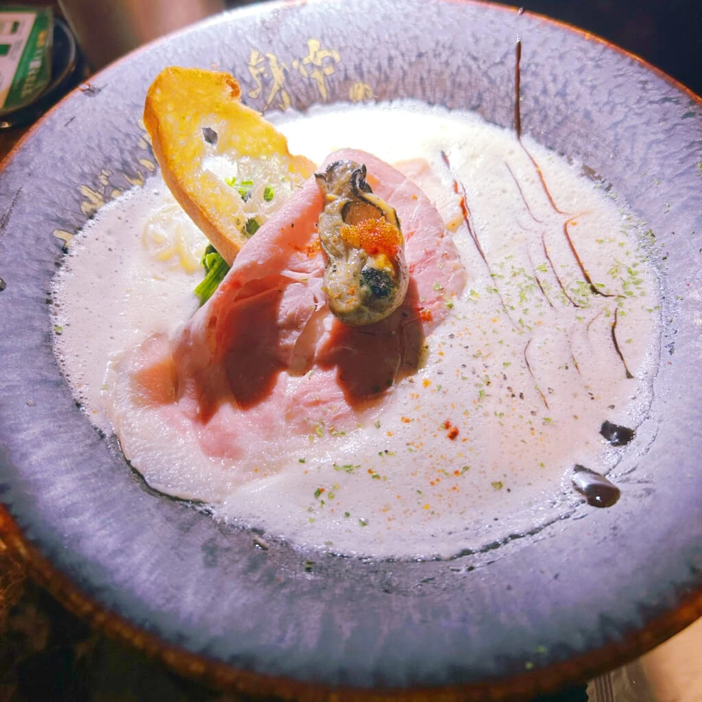 牡蠣ラーメン
