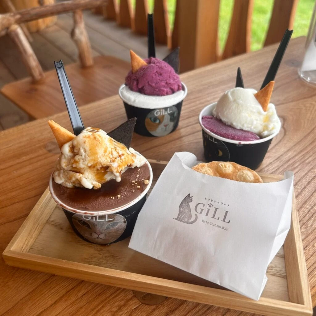 ジェラートとパイ
