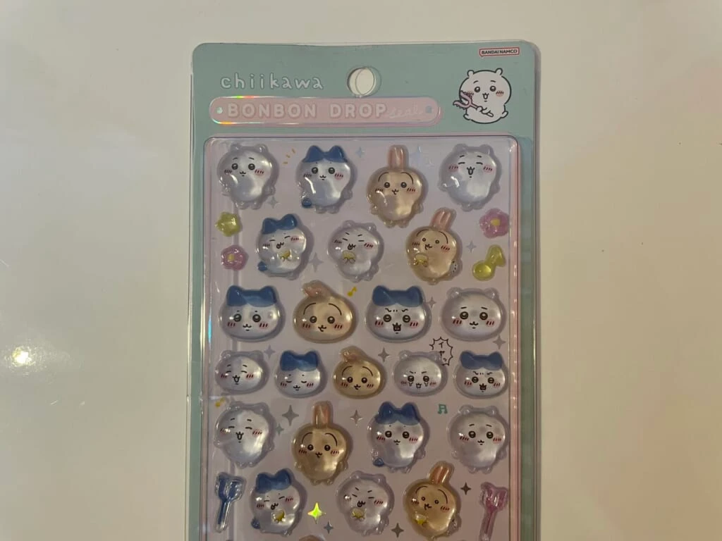 ちいかわのボンボンドロップシール