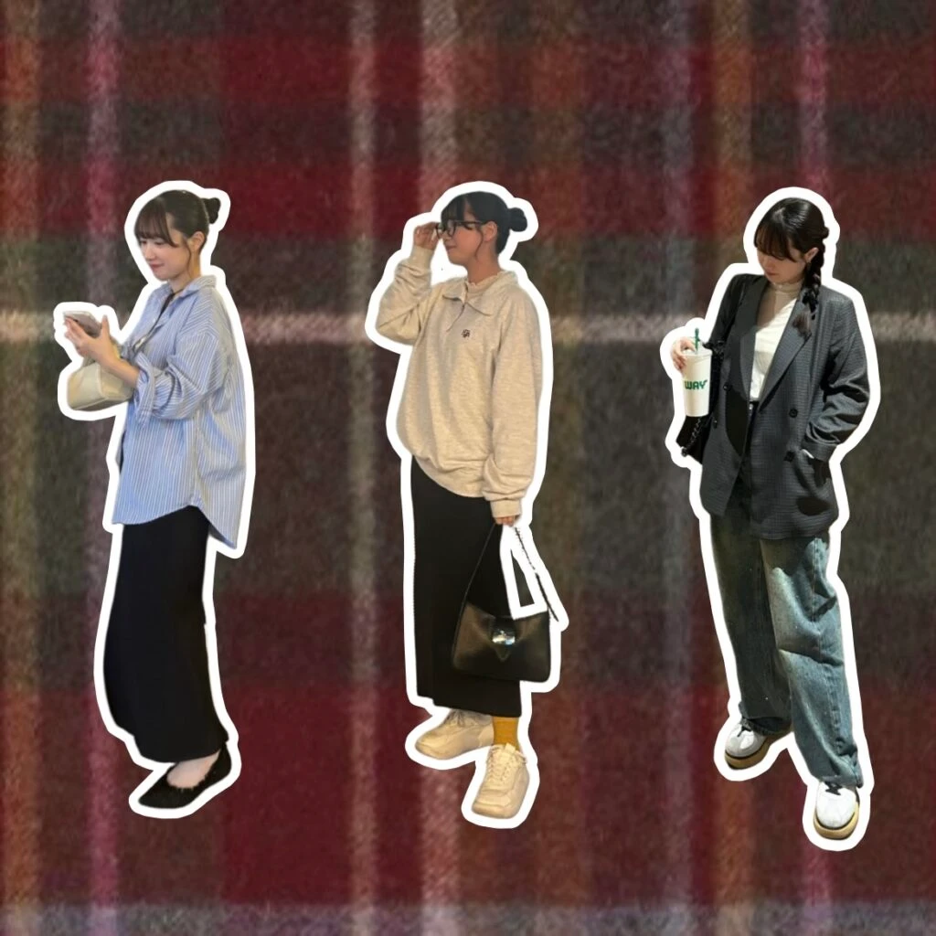 気温別 大学生 秋コーデ