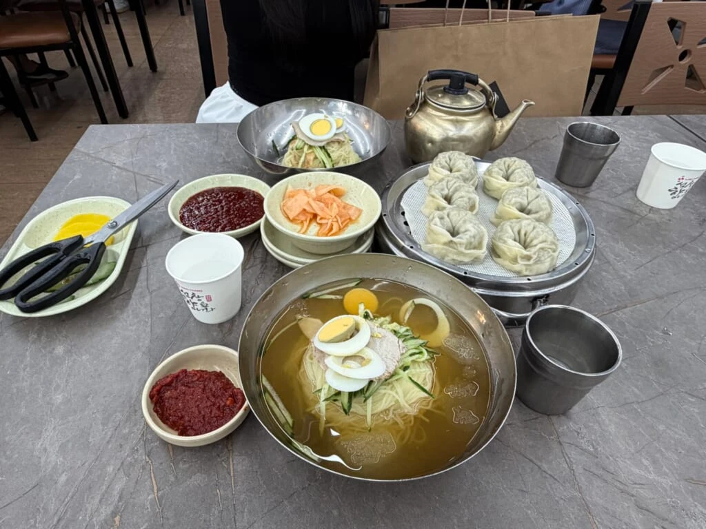 冷麺・餃子