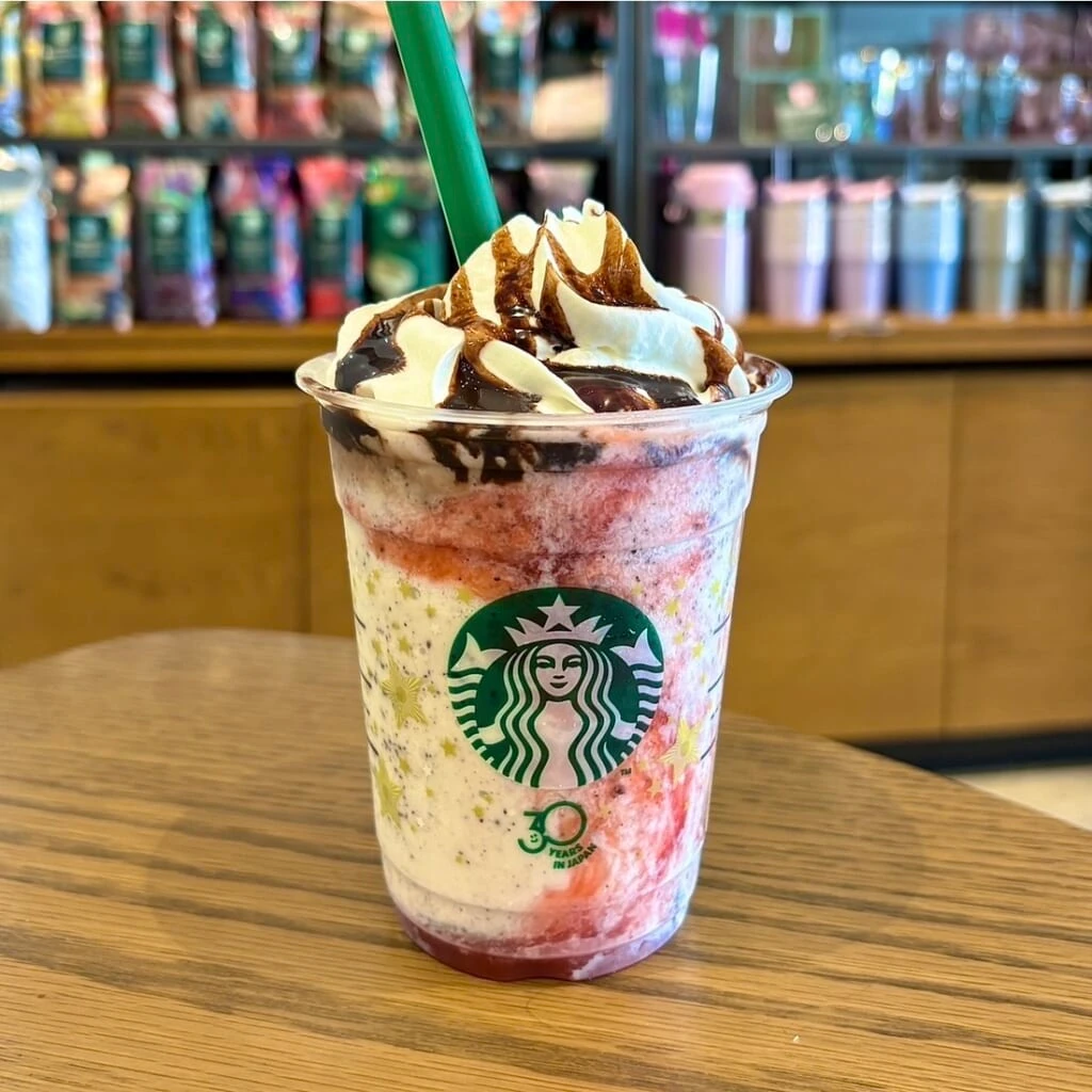 イチゴ チョコレート フラペチーノ