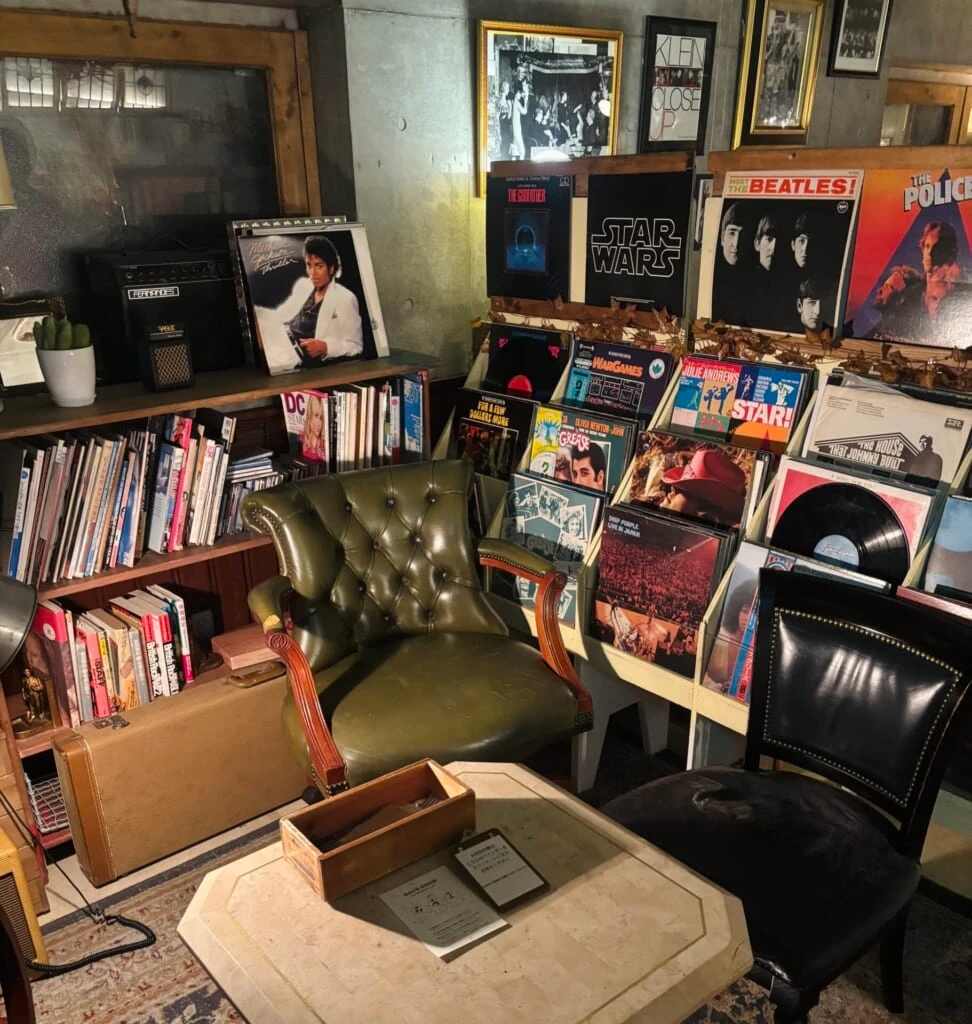 H.A.L.cafeのレコード席