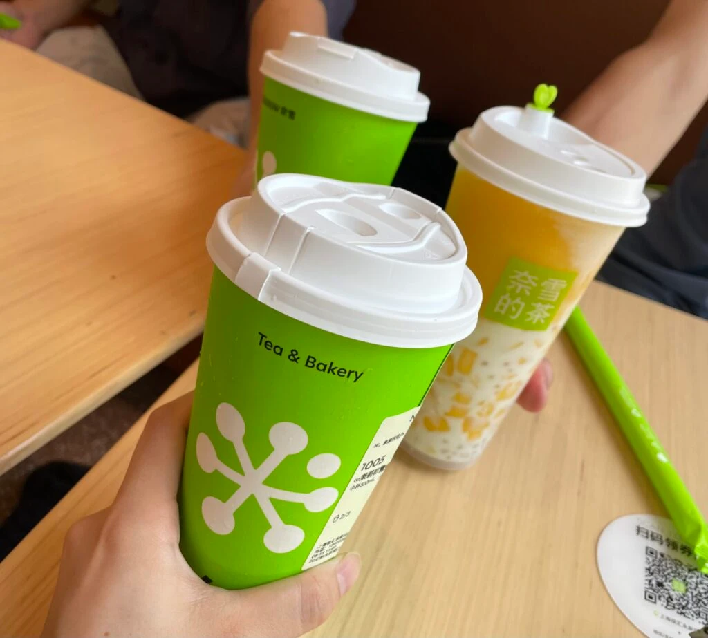 奈雪的茶　NAIXUE　ドリンク　見た目
