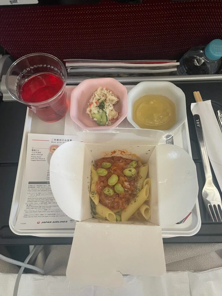 機内食2食目