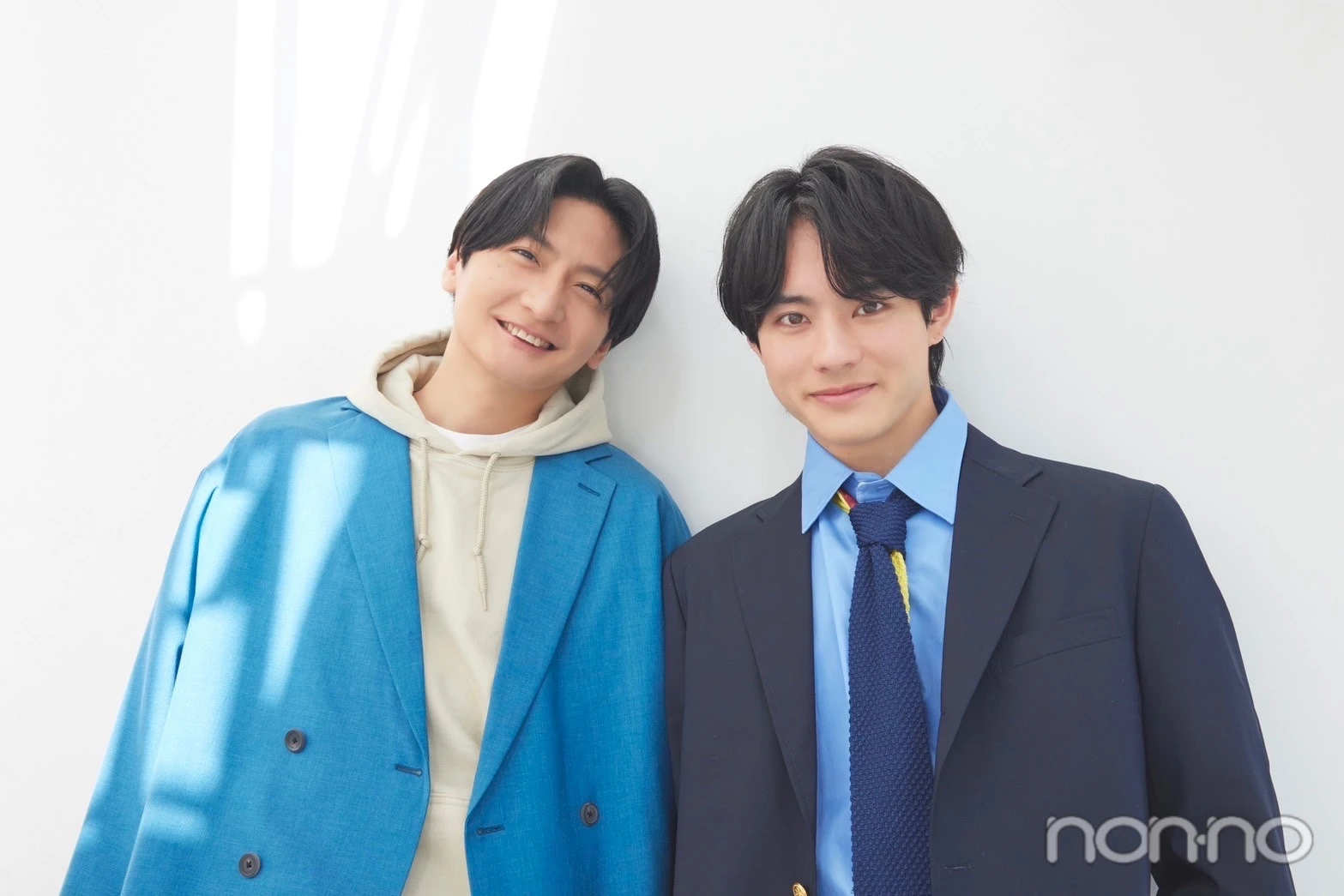 声優島﨑信長さんと前田拳太郎さんのツーショット
