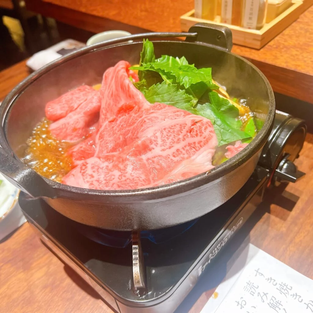 ももしき 大和牛すき焼き