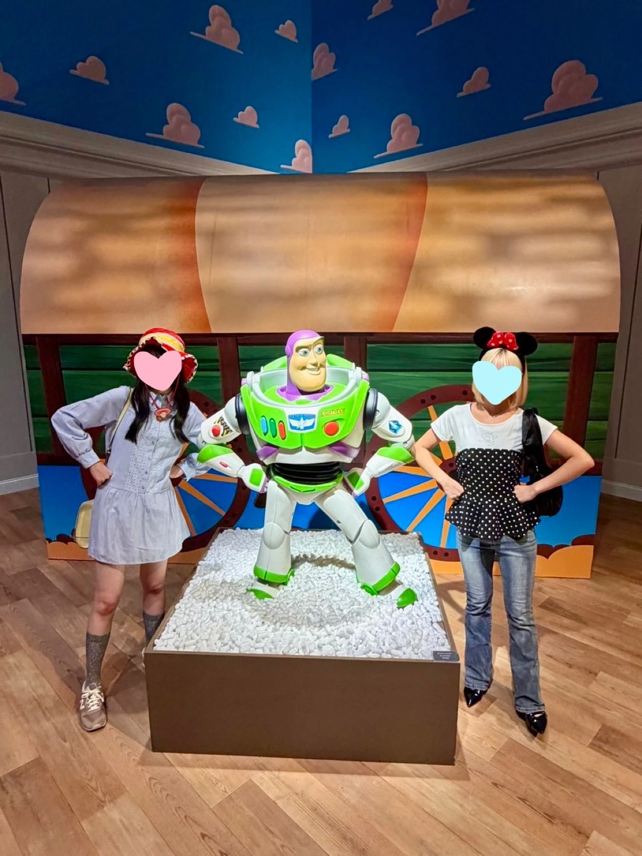 ピクサーの世界展 トイストーリーエリア バズ