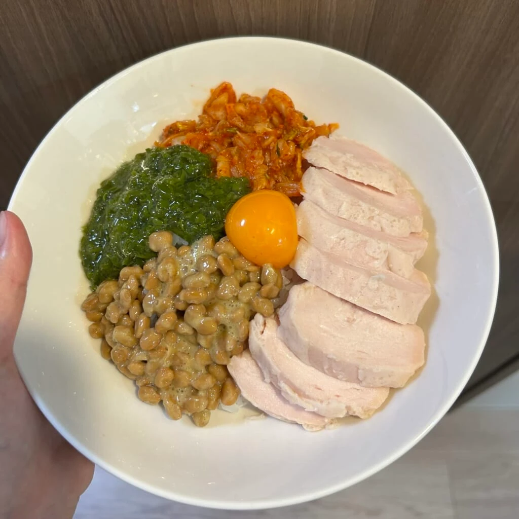 腸活ボウル丼
