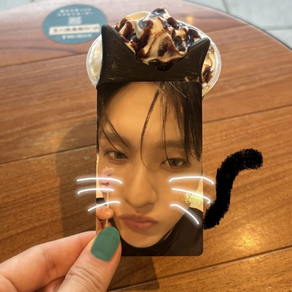 ねこ耳チョコ
スタバ
推し活
