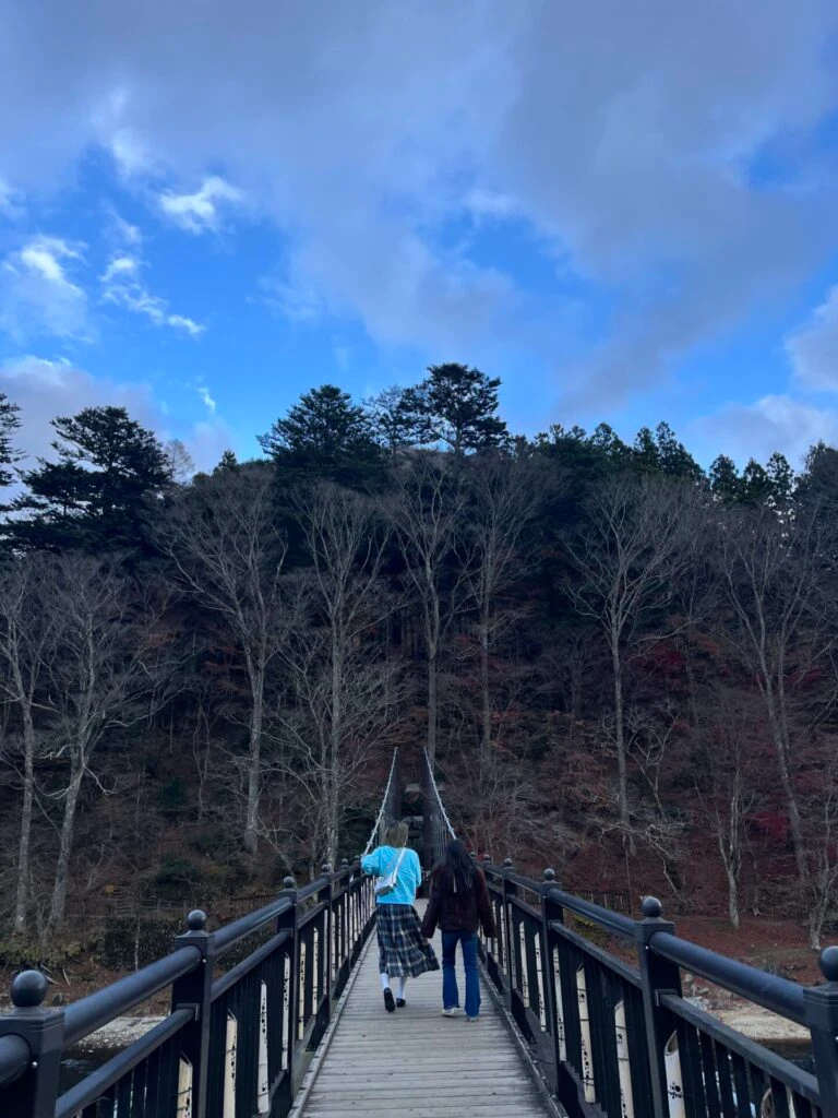 那須 紅の吊橋 紅葉