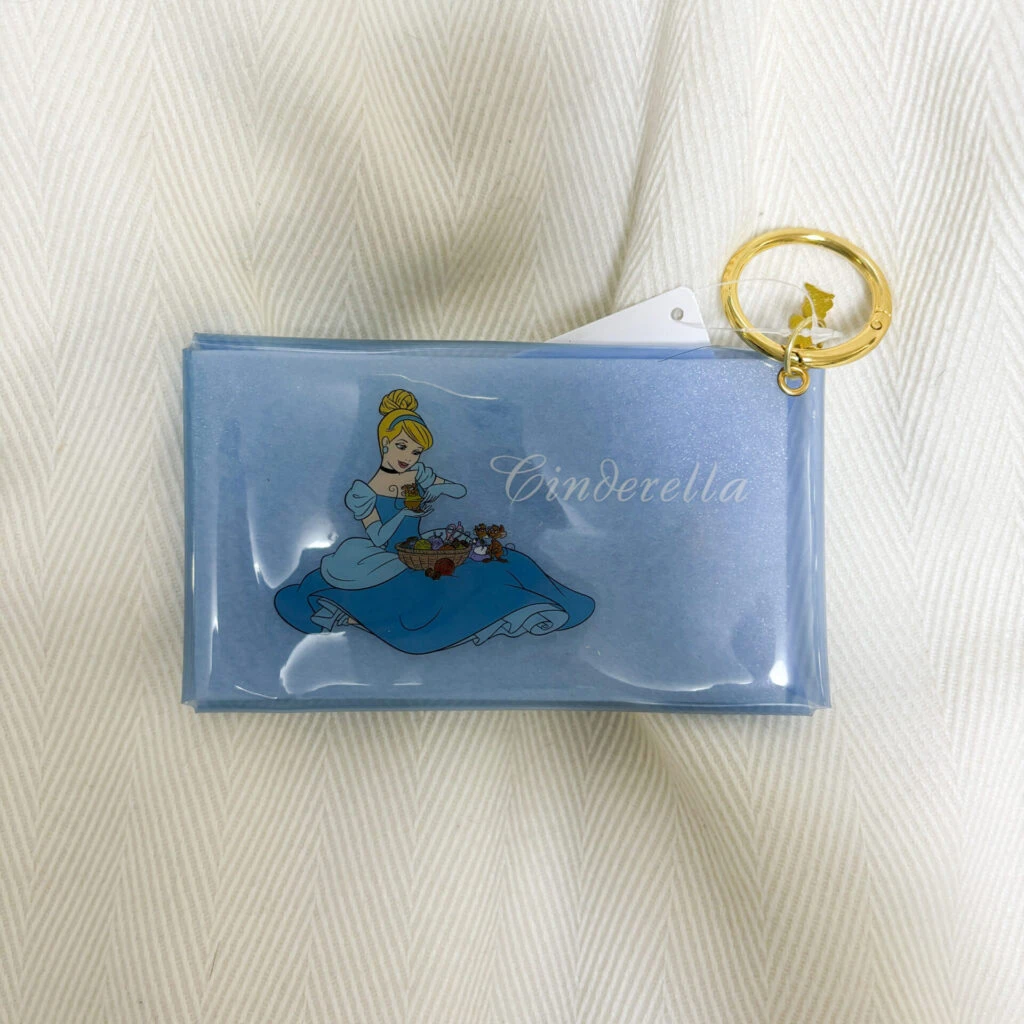 ディズニープリンセス／クリアポーチ　シンデレラ