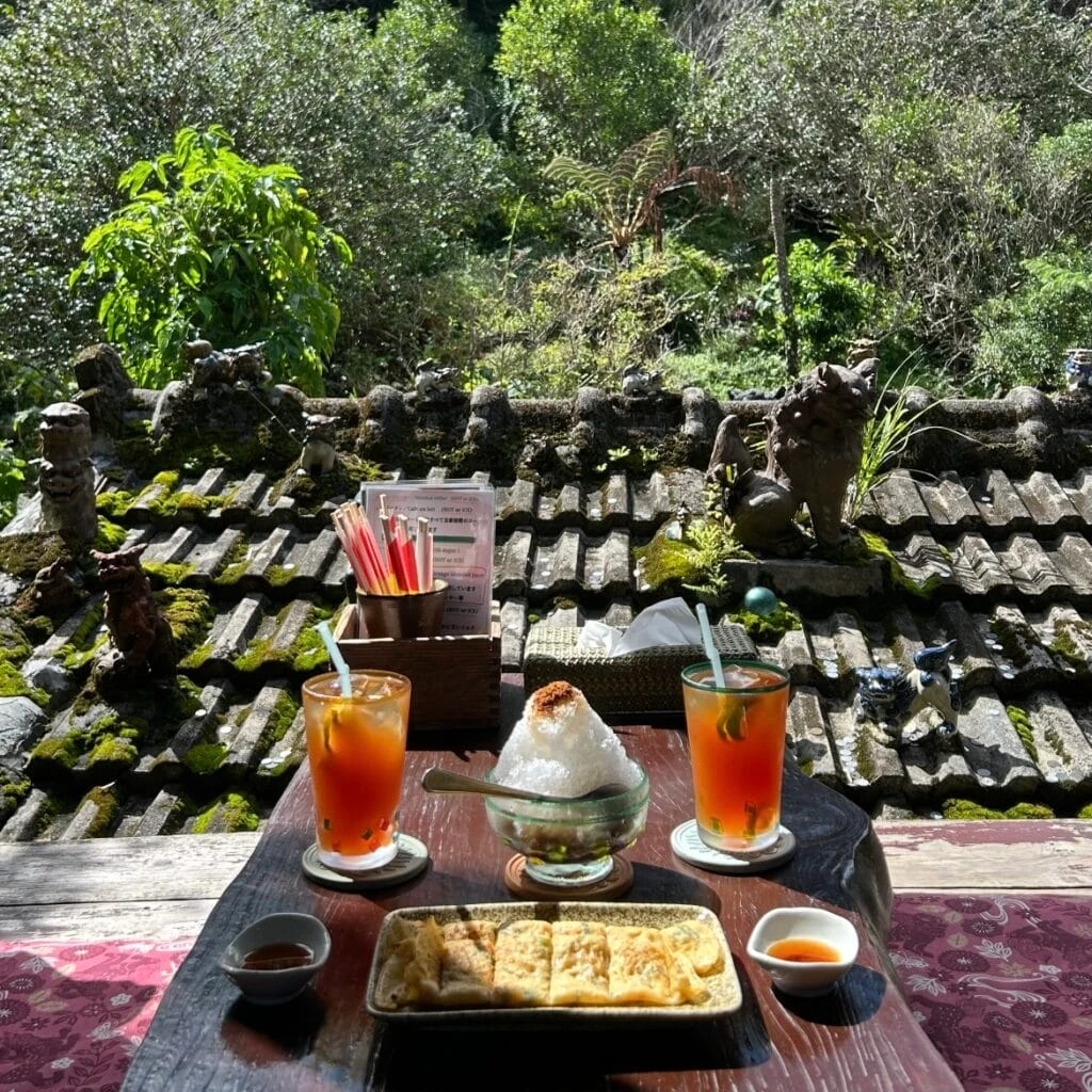 やちむん喫茶シーサー園から見える景色