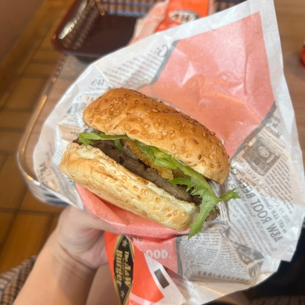 A&Wの『The A&Wバーガー』