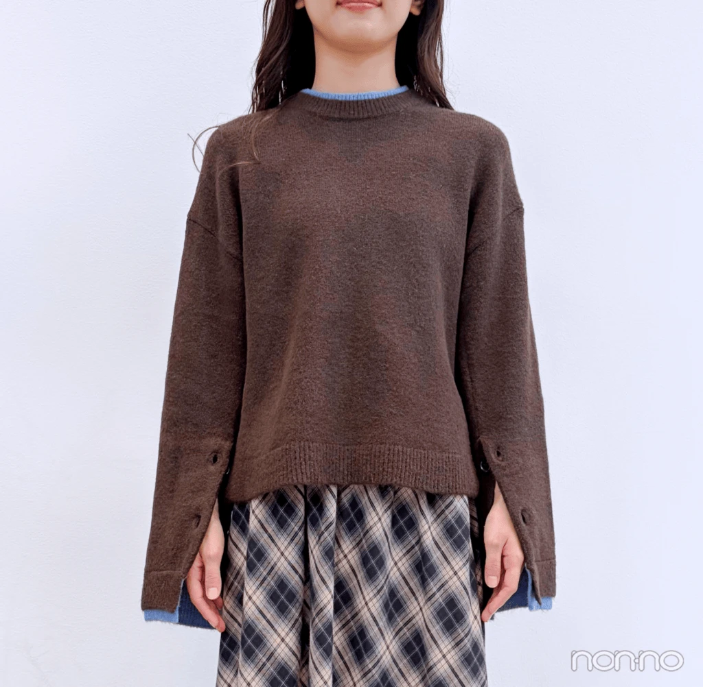 GUrokh コラボ 2026秋冬 パフィータッチニット