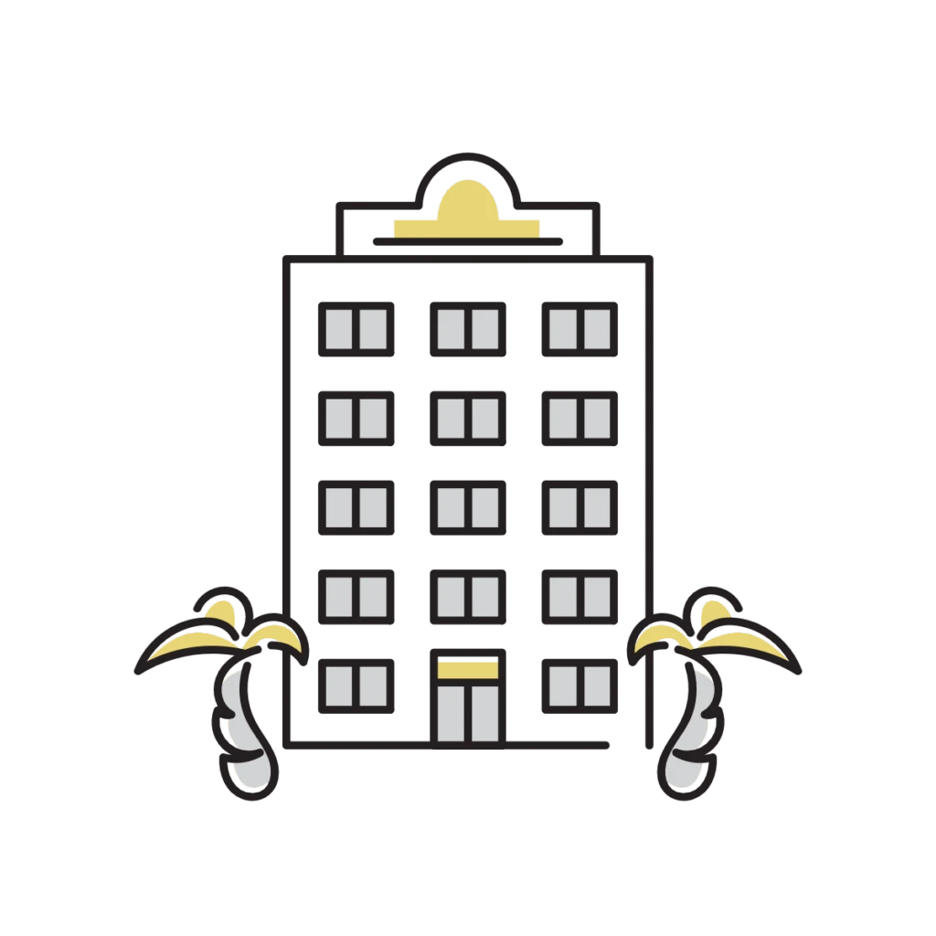 ホテル イラスト