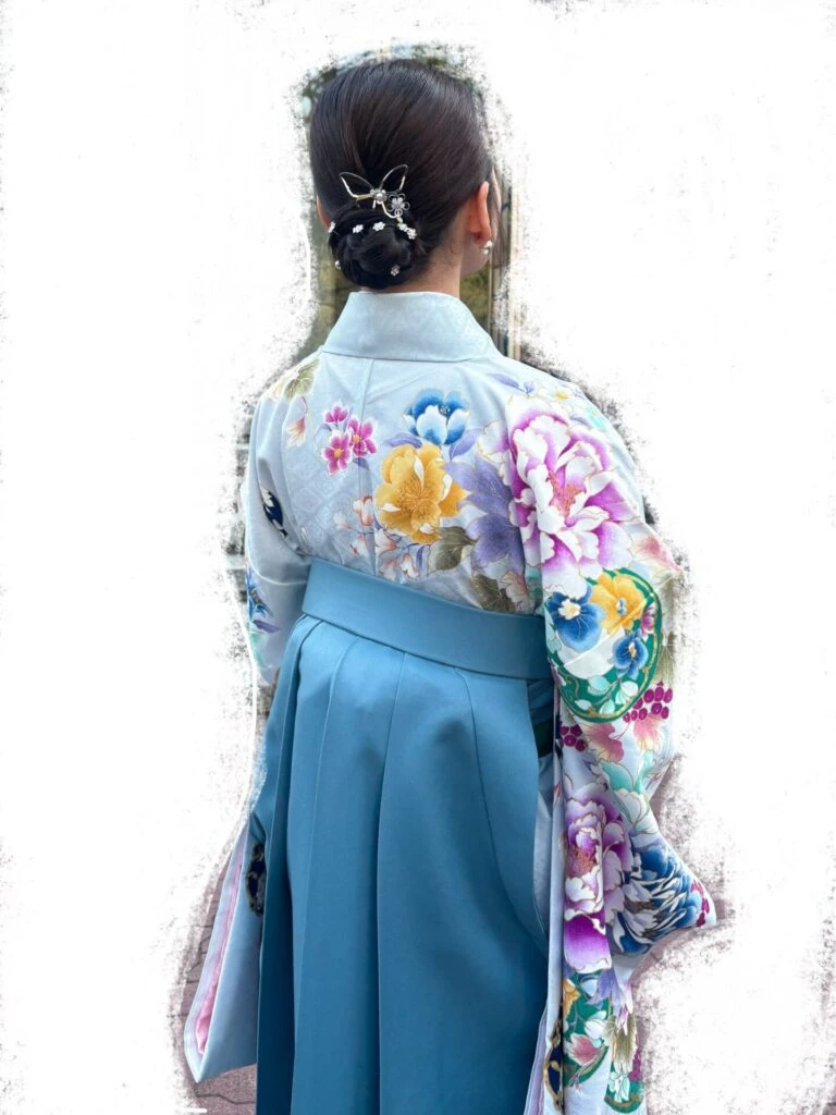 袴後ろ