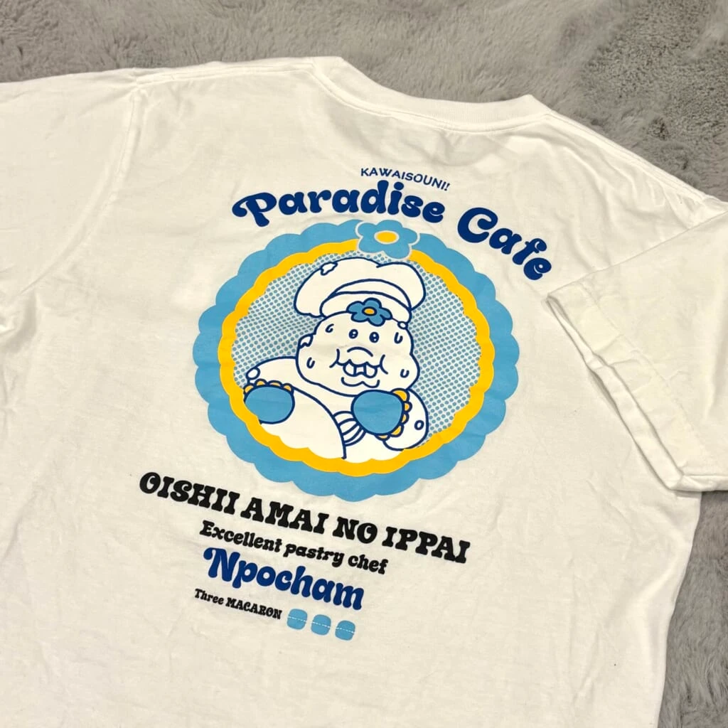 んぽちゃむTシャツ裏面