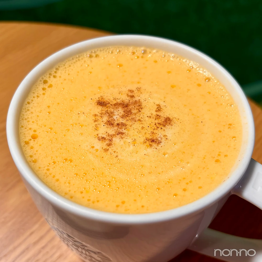 パンプキンスープチーノ　スターバックス　新作　2026秋冬