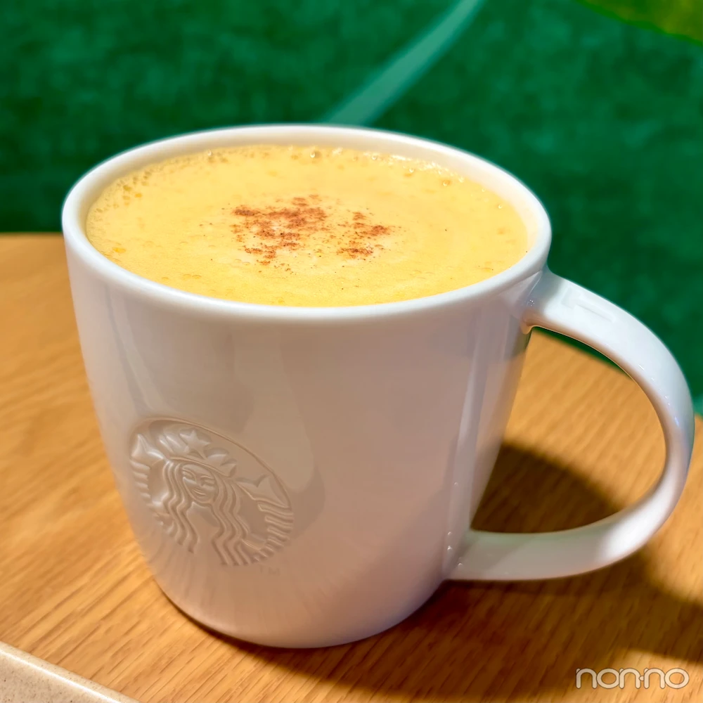 パンプキンスープチーノ　スターバックス　新作　2026秋冬　試飲会
