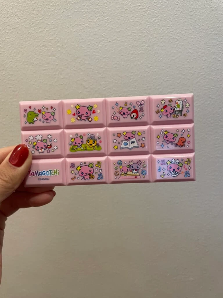 いちごチョコレートカラーのふらわっちシール