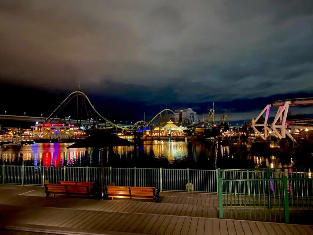 ユニバの夜の絶景スポット