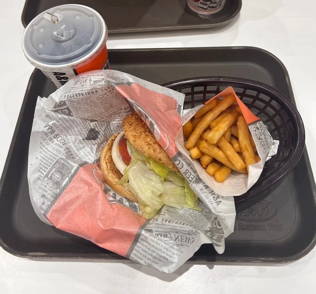 A&W のセット