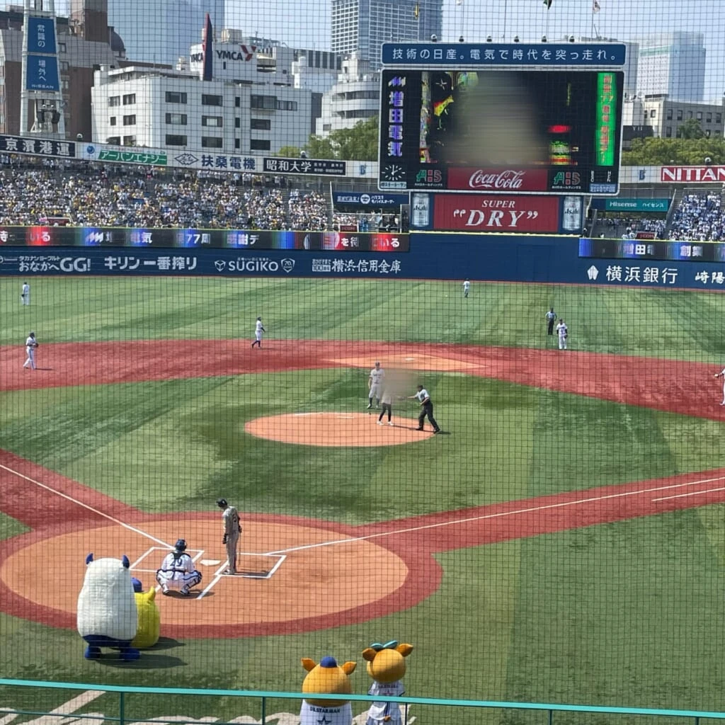 バックネット裏