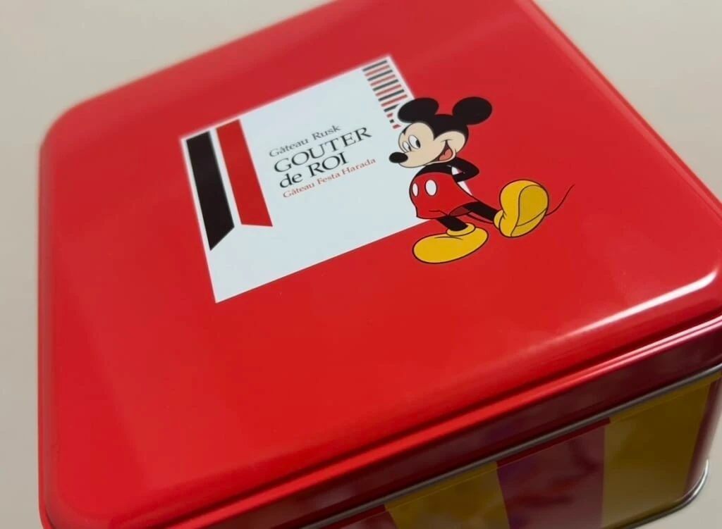 ガトーフェスタハラダのディズニーコラボ缶
今回購入したミッキーマウスデザイン