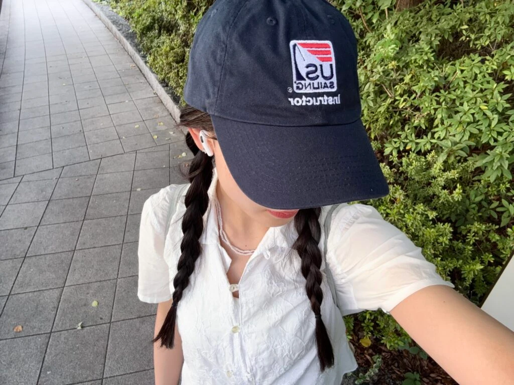 ハーフパンツコーデ上半身