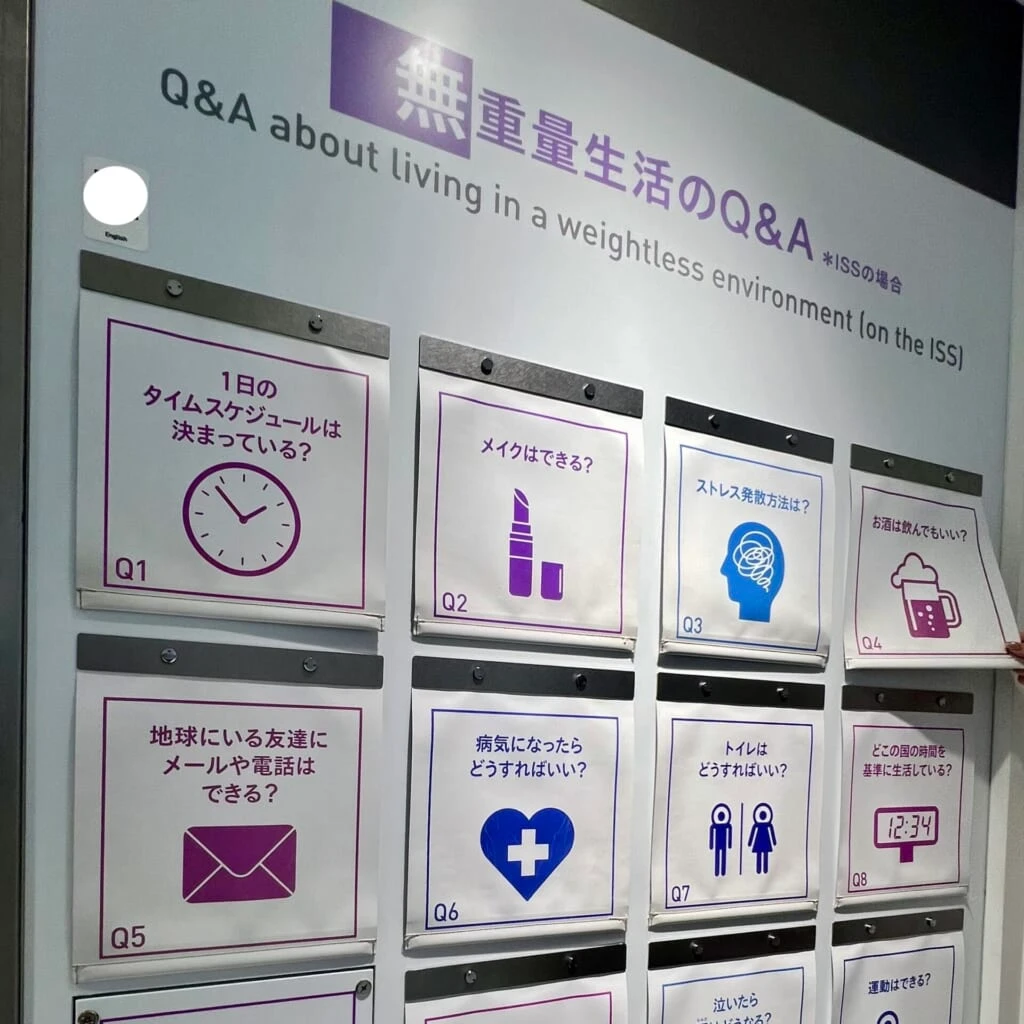  Space Travelium TeNQ 無重力生活のQ&A