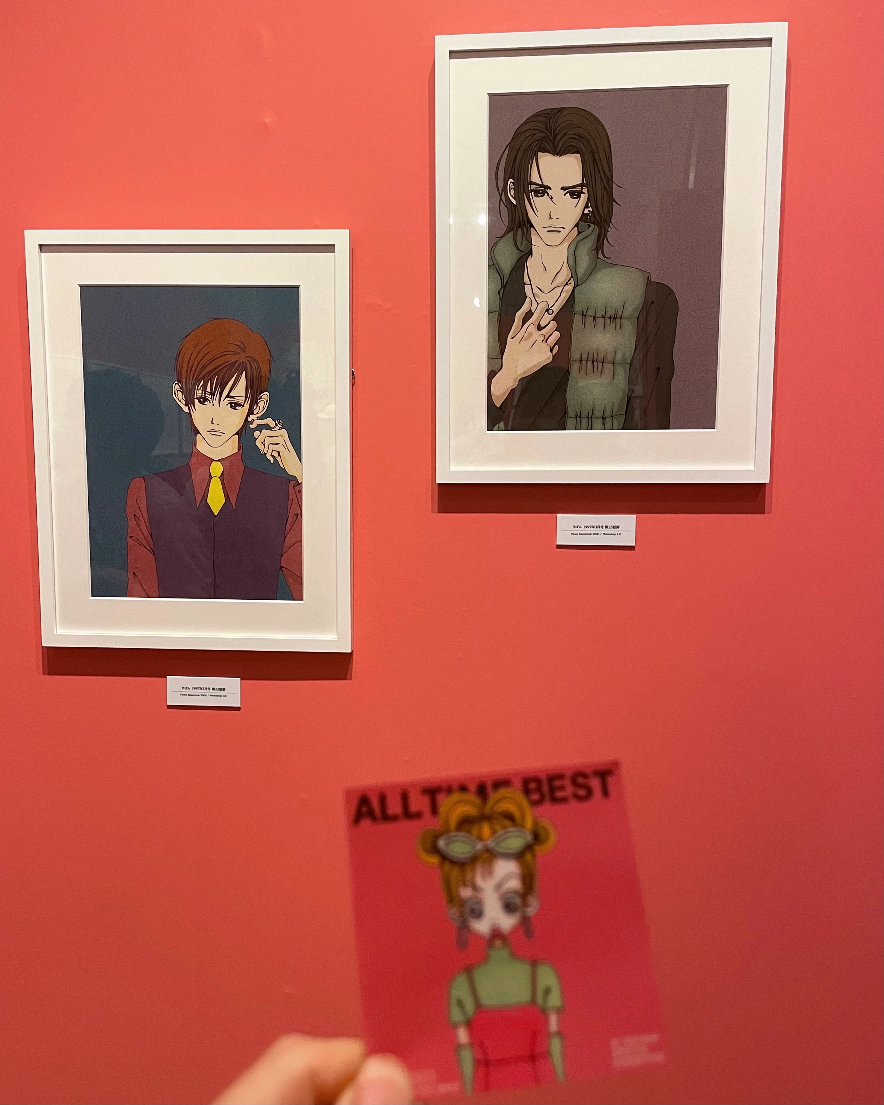 矢沢あい展にて撮影