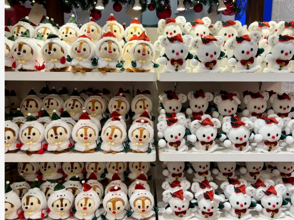 うるぽちゃちゃん　チップ　デール　雪だるま