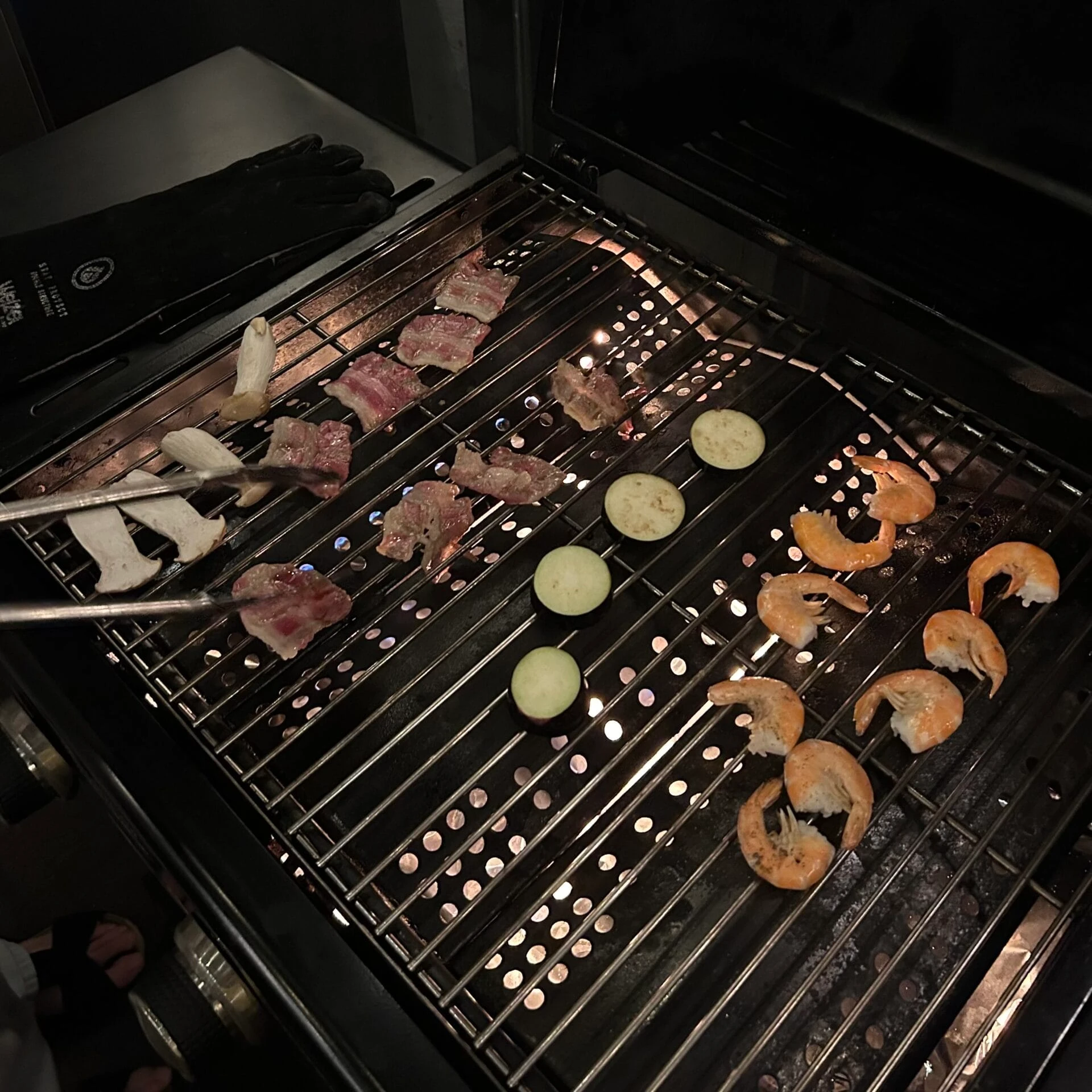 グランピング過ごし方　BBQ