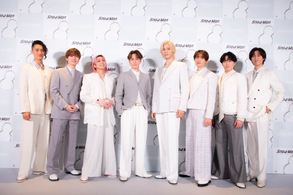 POP-UP登壇イベントでのSnow Man