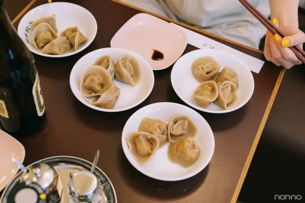 4種類の餃子