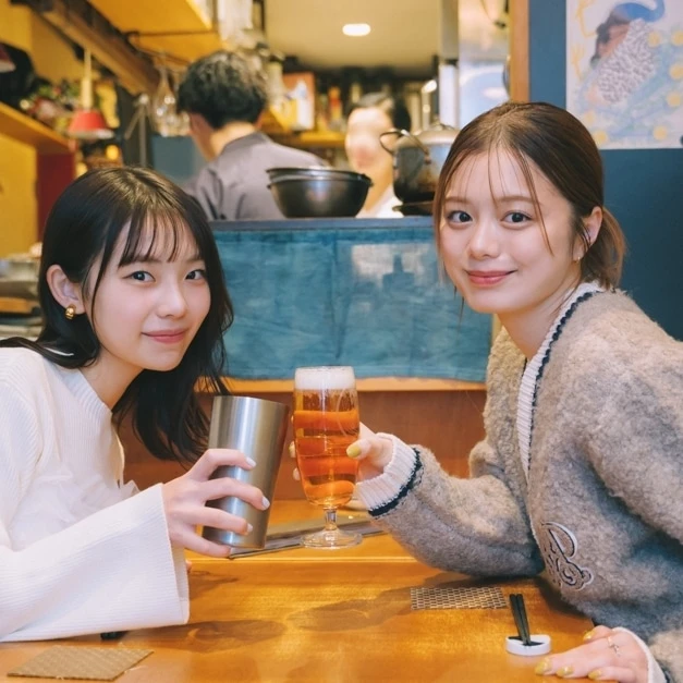ハタチになった菊地姫奈と初サシ呑みは、餃子＆おでんが美味しい渋谷の小料理屋さんへ！【紺野彩夏のこん酒場】Vol.12