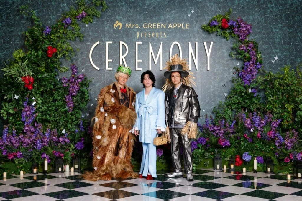 グリーンカーペットに登場したMrs. GREEN APPLE