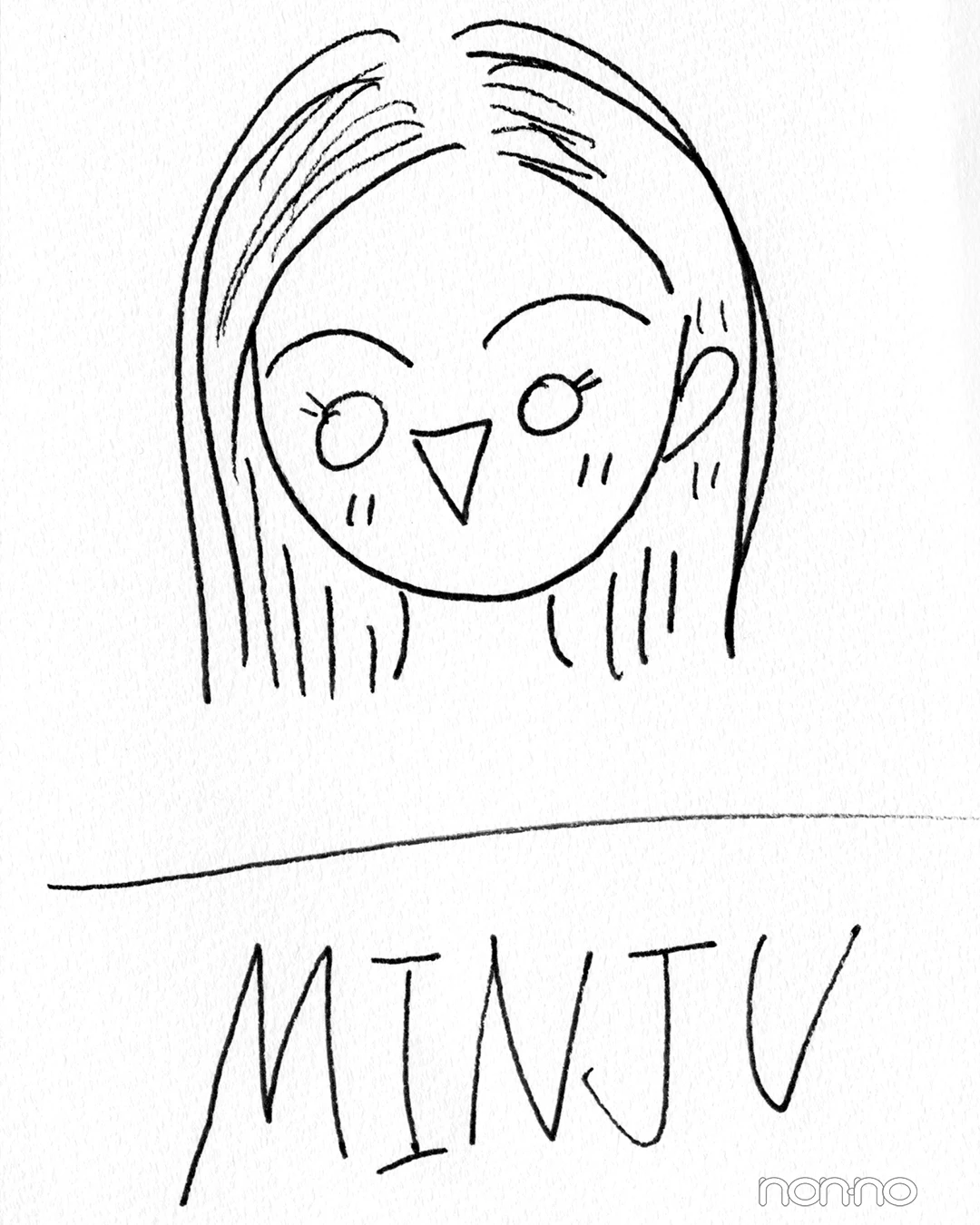 MINJUの自画像