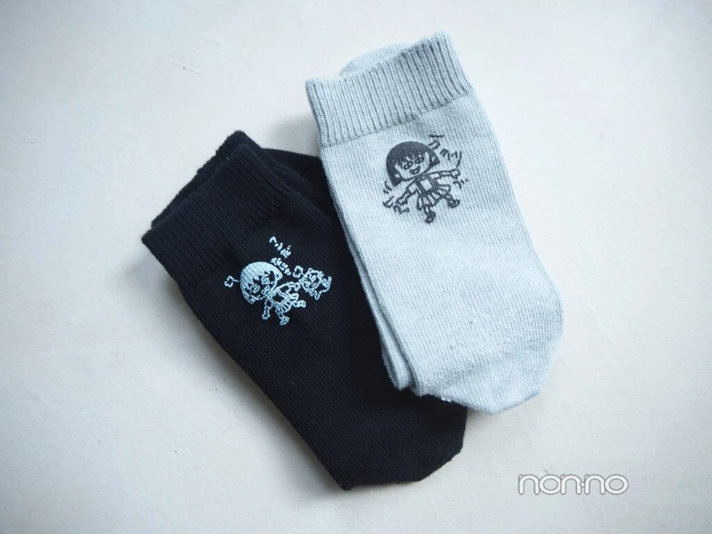 遠藤さくらが最近購入した靴下２点