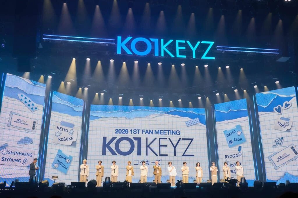 ルー×ホワイトの爽やかなステージに登場したKO1KEYSメンバー