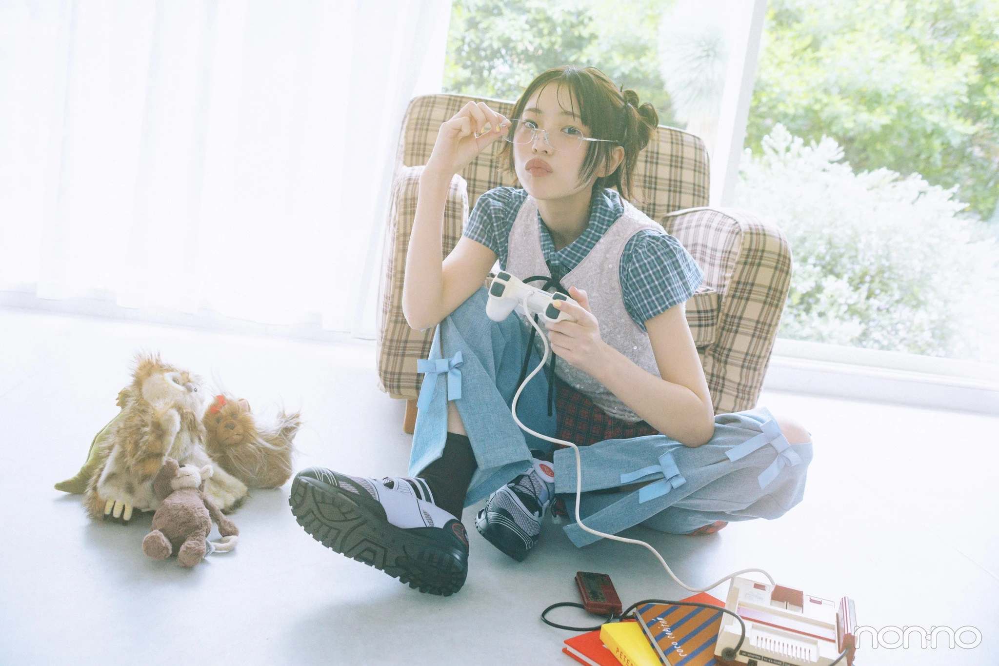 菊地姫奈のひなでぃぐ。第11回ゲームをするショット