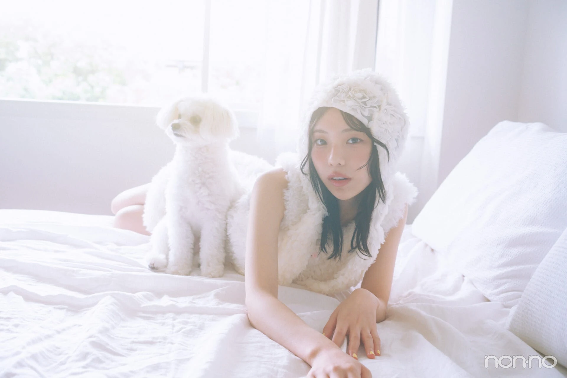 菊地姫奈のひなでぃぐ。第12回愛犬と寄り添うショット