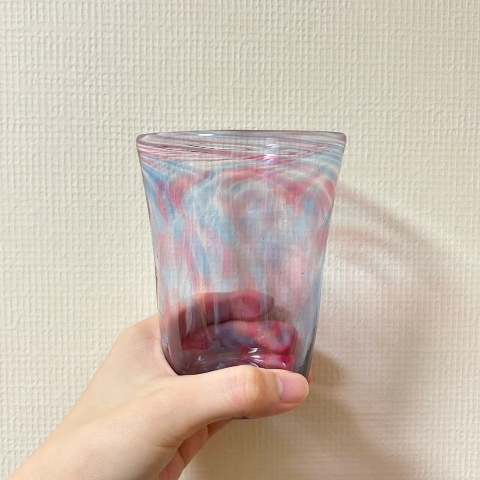studio iiro 吹きガラス体験 完成品