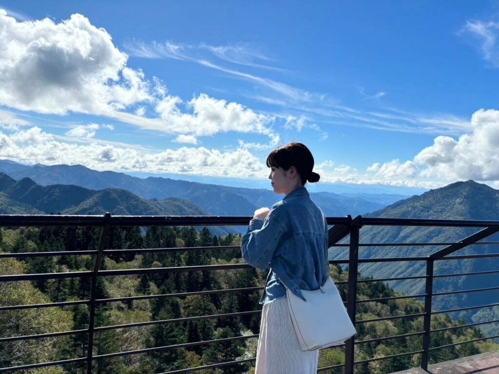 新穂高ロープウェイ 頂上 景色