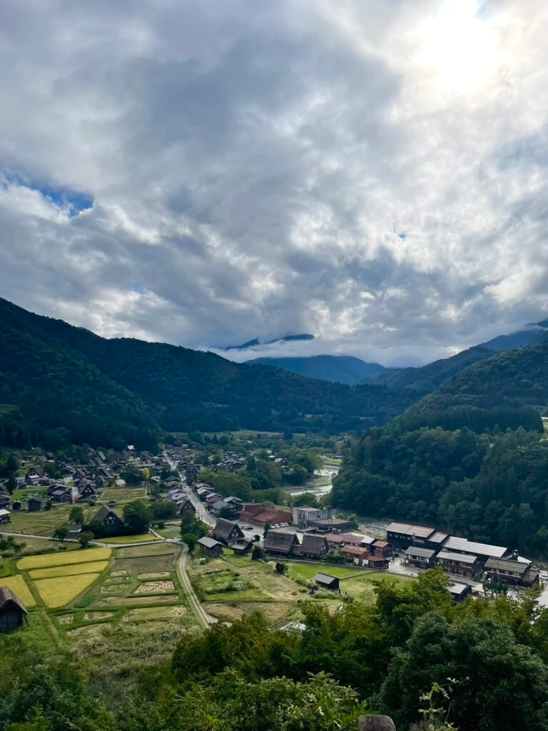 白川郷　展望台